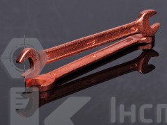 Ключ ріжковий обміднений 10х12 мм Ключ ріжковий обміднений 10х12 мм